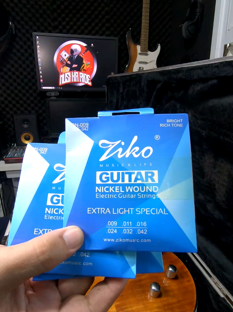 ZIKO electric guitar string #ziko #guitarstring #zikostring 