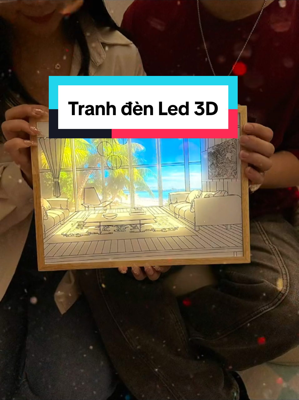 Tranh đèn Led 3D để bàn  Tranh đèn led decor phòng xinh #tranhdenled #tranhdenled3d #tranhdecor #decorphong #decor #trangtri #trangtrinhacua #unboxing #xuhuong #chill #trend  