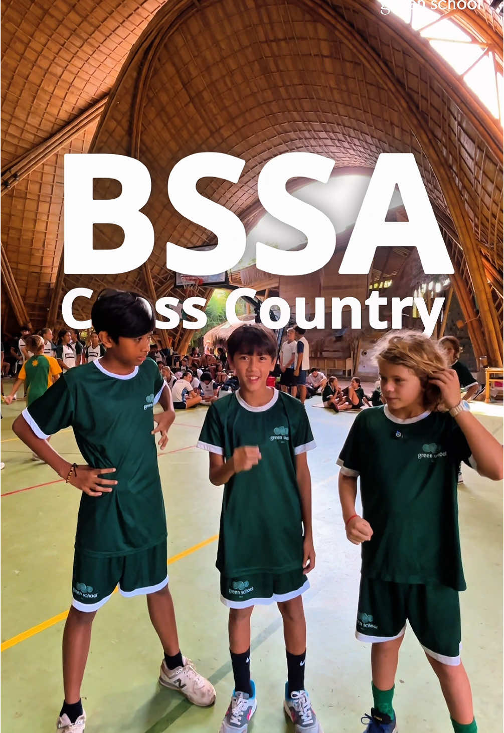 At our school, we believe movement fuels the mind and connects the heart, and today’s Bali Schools Sports Association (BSSA) Cross Country showed just that. Over 300 students from schools across Bali joined us for a morning of unity through sport, cheered on by their families and peers. Congratulations to our 40 runners for an incredible race and a well-earned 1st place finish. We’re so proud of you! #GreenSchoolBali #BaliSchools #Sports