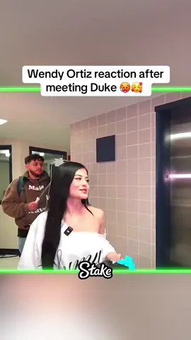 Wendy Ortiz reaction to meeting duke Dennis  #Kai #kaicenat #twitch #fyp #viral #amp #streameruniversity kai cenat streamer university #tylil #reggie #ddg #zias #blou #agent00 #streameruniversity #thestreameruniversity #wendy #wendyortiz #ray #rayasianboy #dukedennis 
