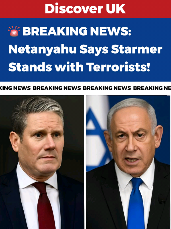 Netanyahu Drops Bombshell: Accuses Starmer of Backing Hamas! #Netanyahu #Starmer #Hamas #GazaWar #UKPolitics #IsraelUnderFire #MiddleEastCrisis #BreakingNews #StarmerControversy #InternationalTensions #Macron #Canada #Geopolitics #IsraelNews #waringaza 