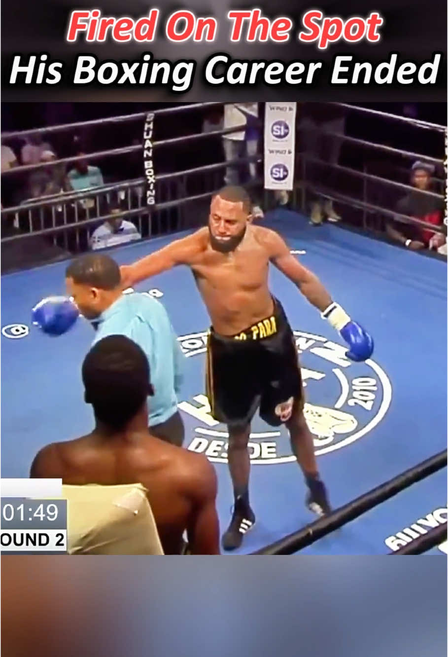 The referee didn't say anything nonsense, counterattack immediately!#boxing 