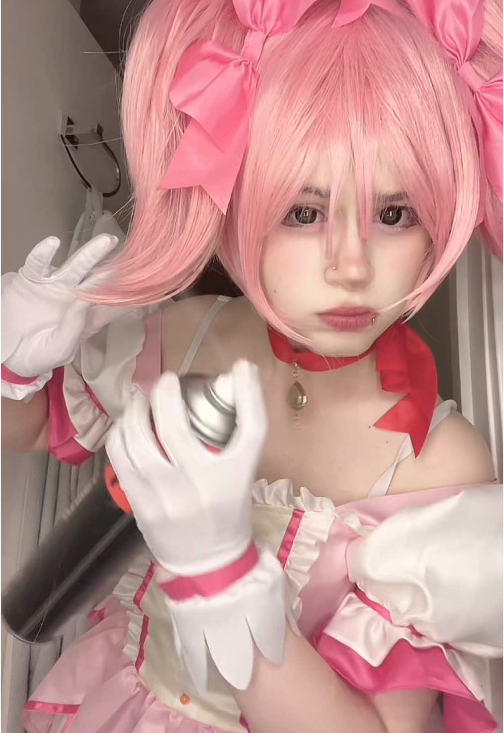 is this tuff #cosplay #madoka #fyp 