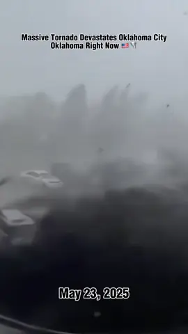 Massive Tornado Devastates Oklahoma City, Oklahoma Right Now #MassiveTornado #OklahomaCityTornado #OklahomaStorm #Tornado2025 #SevereWeather #StormChaser #WeatherAlert #TornadoDamage #USWeather #TornadoOutbreak 