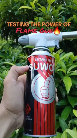 Grabe ang lakas pala ng Flame Gun na 'to! 🙌🔥 #butane #blowtorch #flamegun #trendingproducts , #tiktokshop #viralshopping #productfinds #shopnow 