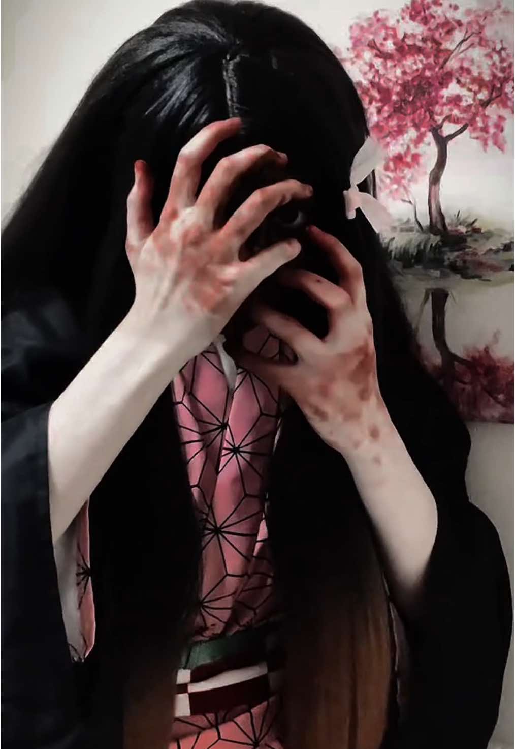 A remake of an old video I posted! #Nezuko #Demonslayer #Cosplay #Anime #Viral #Mitsuri #unhingednezuko #Nezukocosplay #nezukokamado #Daki #Rengoku #Rengoku #Animee #nezukochan 