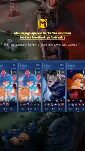 Montoon bercandanya suka kelewatan #mlbb #mobilelegends #losestreak  #bandung #cimahi 