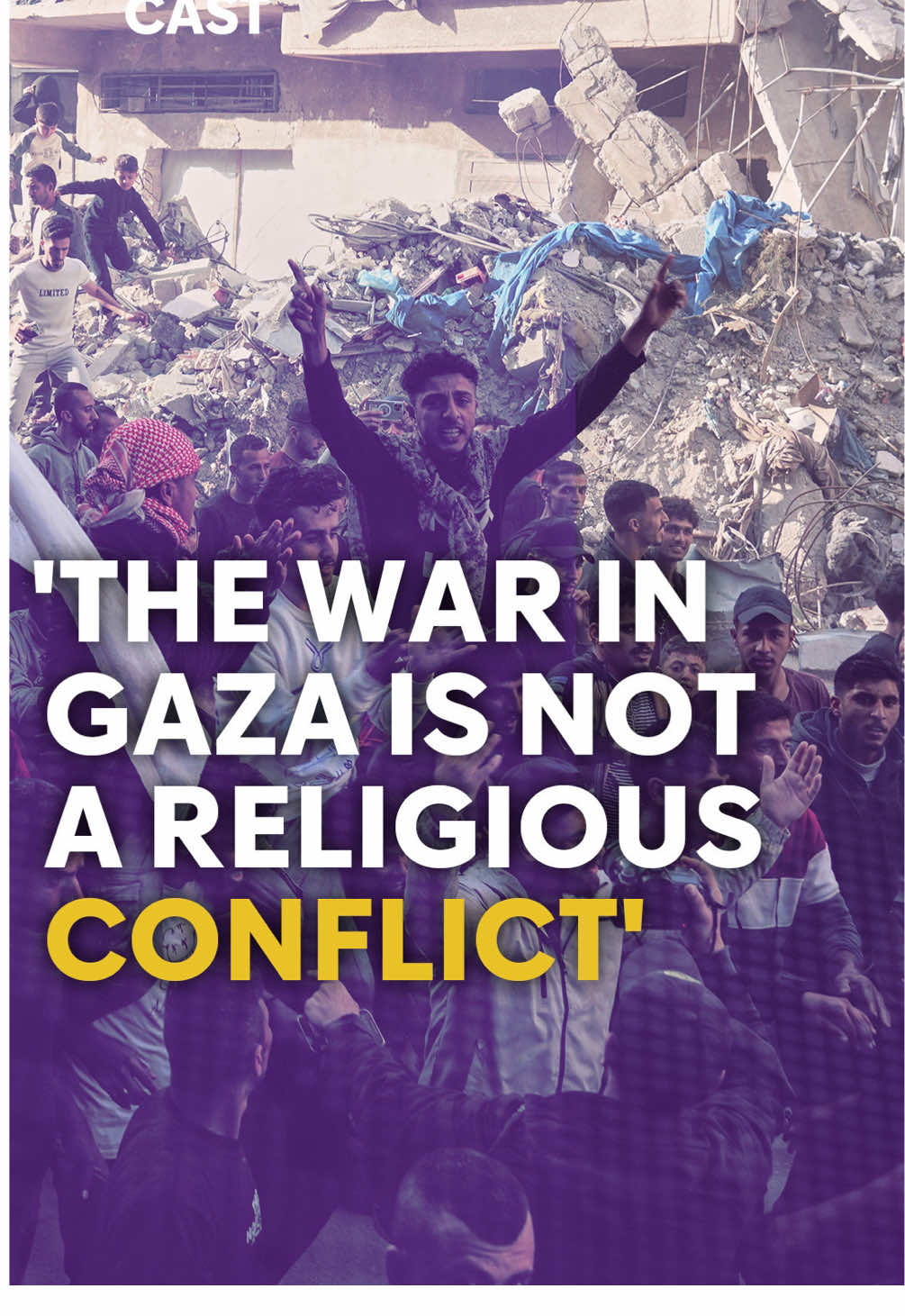The war in Gaza is not a 
