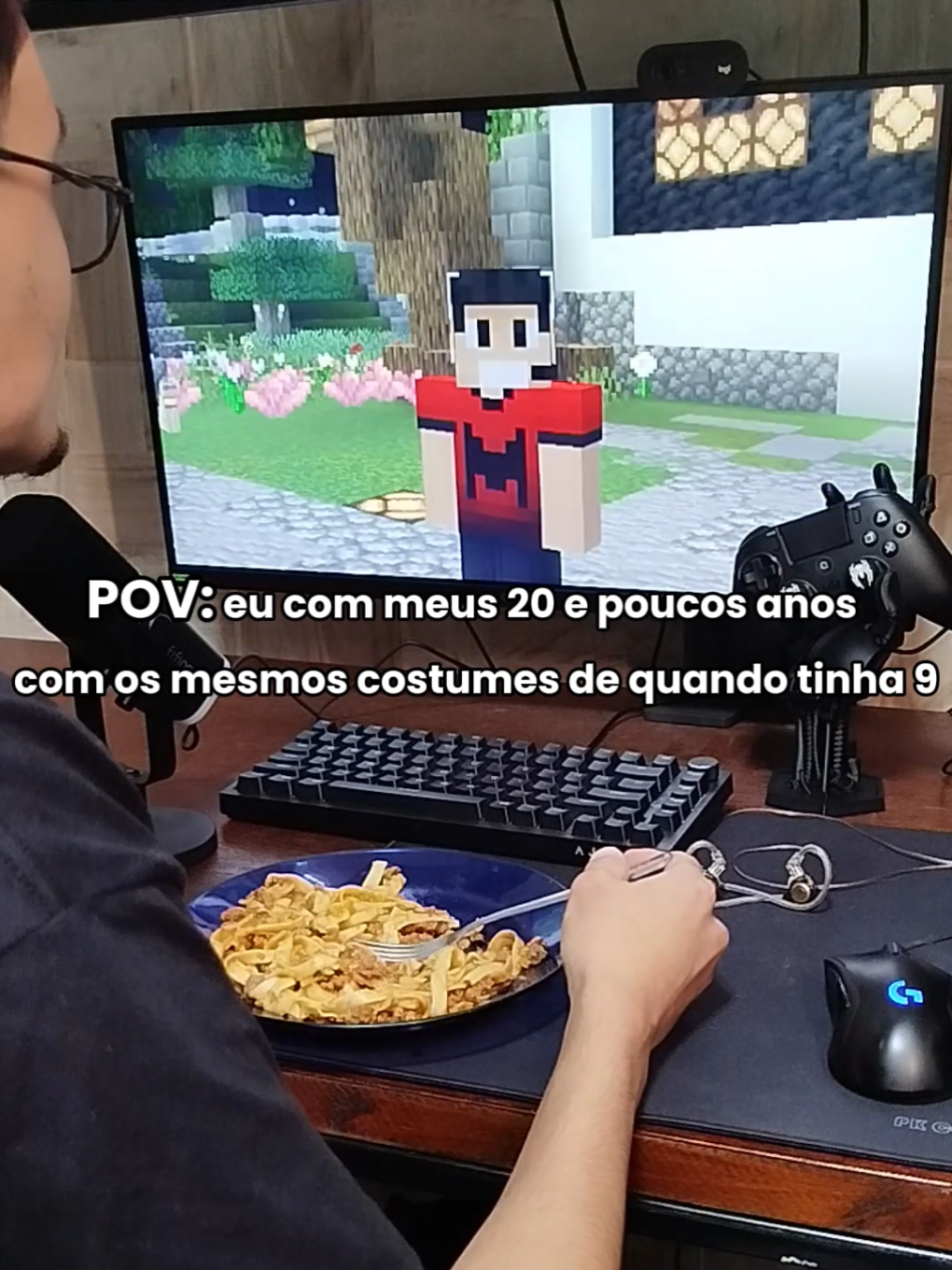 Primeiro episódio foi há 11 anos atrás e eu continuo aqui assistindo  #vinicius13 #embuscadacasaautomatica #Minecraft #fy #fyp #pc 