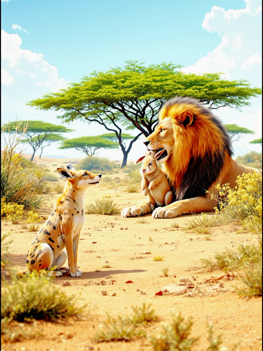 Sher Or Sher Ka Shagird Gedar #storytime #story #facts #foryou #viralvideo 