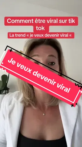 #creatorsearchinsights la trend » je veux devenir viral «  sur tik tok…on teste???gooo #tiktoktips#virale#creatortips#fyp#tiktokstrategy#tiktokgrowth 