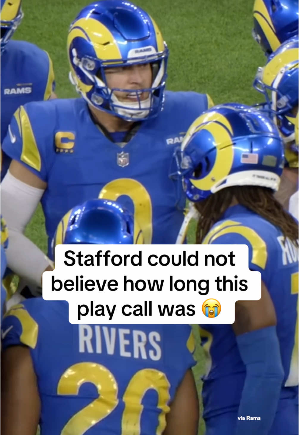 McVay would not stop 😭😭😭 #nfl #micdup #rams 