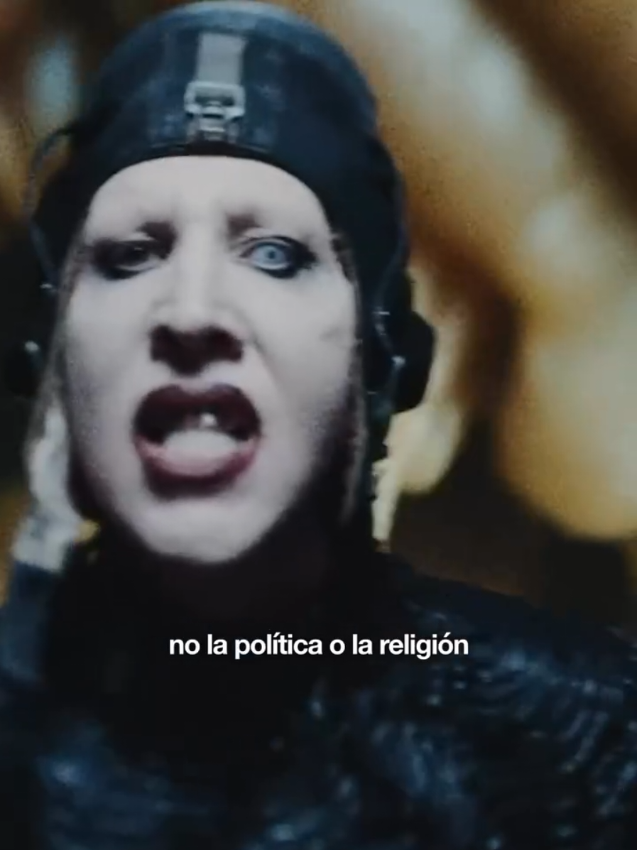 El motor del mundo es la creación. Una visión de Marilyn Manson. 🖤 #marilynmanson #manson #goth #gothic #marilynmansonfan 