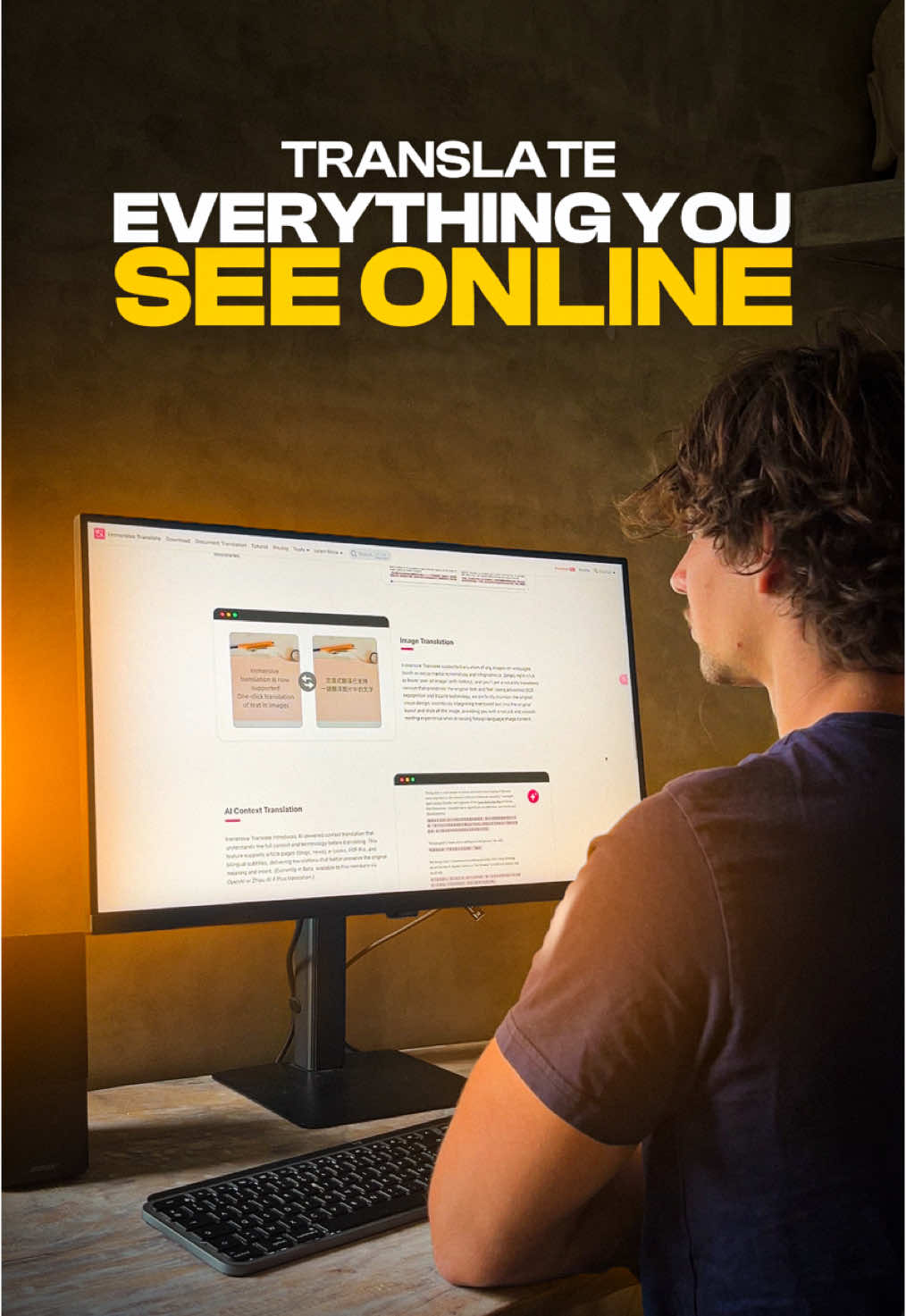 This tool translates everything you see online. Webpages, videos, documents — all in one click. 🎁I’m giving away 5 premium accounts — just comment 