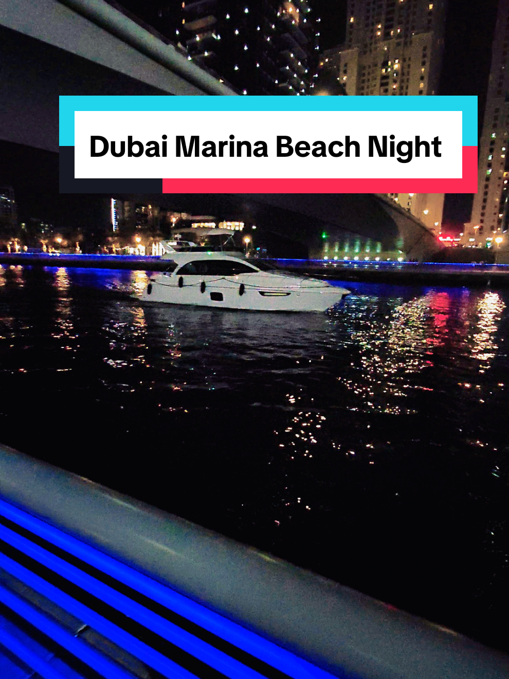 Dubai Marina Beach Night View Beautiful Day JBR beach Walk Blue Water Island  #dubai #marina #beachvibes  #Nigth  #view #day #jbr #beachday #blue #water #island 