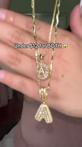 Free shipping too! Run girls! #InitialNecklace #GoldJewelry #InitialPendant #Jewelry 