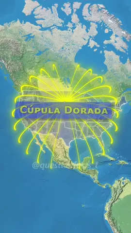 ¿Sabías que Estados Unidos está a punto de tener un “Cúpula Dorada” en el cielo? #questionfacts #map #estadosunidos🇺🇸 #cupuladorada 