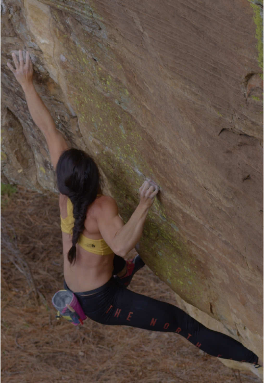 Nina Williams likes her problems tall and beautiful—like the second ascent of Earn Your Stripes (V11). #climbingtiktok #climbinglife #ninawilliams 