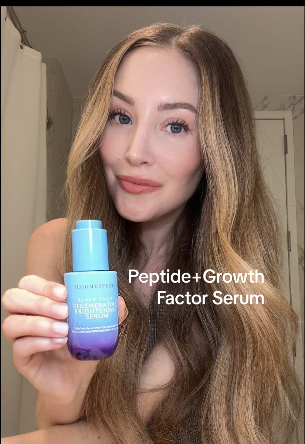 The cutting edge Peptide + Growth Factor serum we’ve all been waiting for from one of my favorite brands -  @Bloomeffects #bloomeffectspartner 🌷  . #bloomeffects #peptide #growthfactor #peptideserum #growthfactorserum #skin #skincare #wrinkles #aging #skincaretips #SkinCare101 #skinhealth #healthyskin #glowyskin #beauty #viral #viralvideos