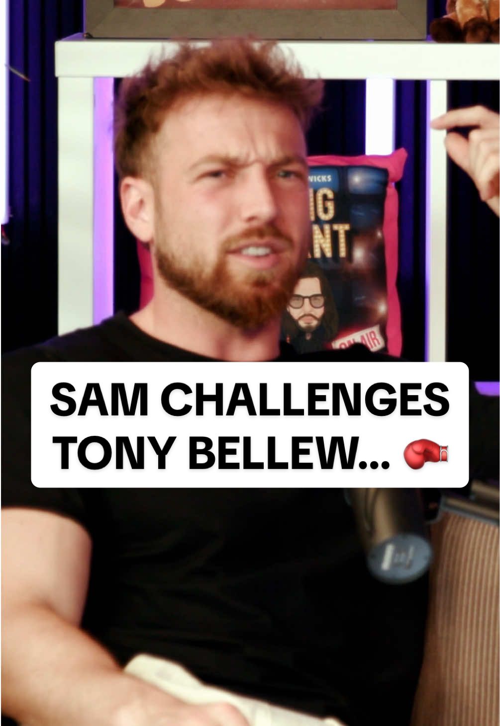 Sam challenges Tony Bellew ahead of Soccer Aid!! 🥊  #stayingrelevant #podcast #samandpete @Samthompsonuk 