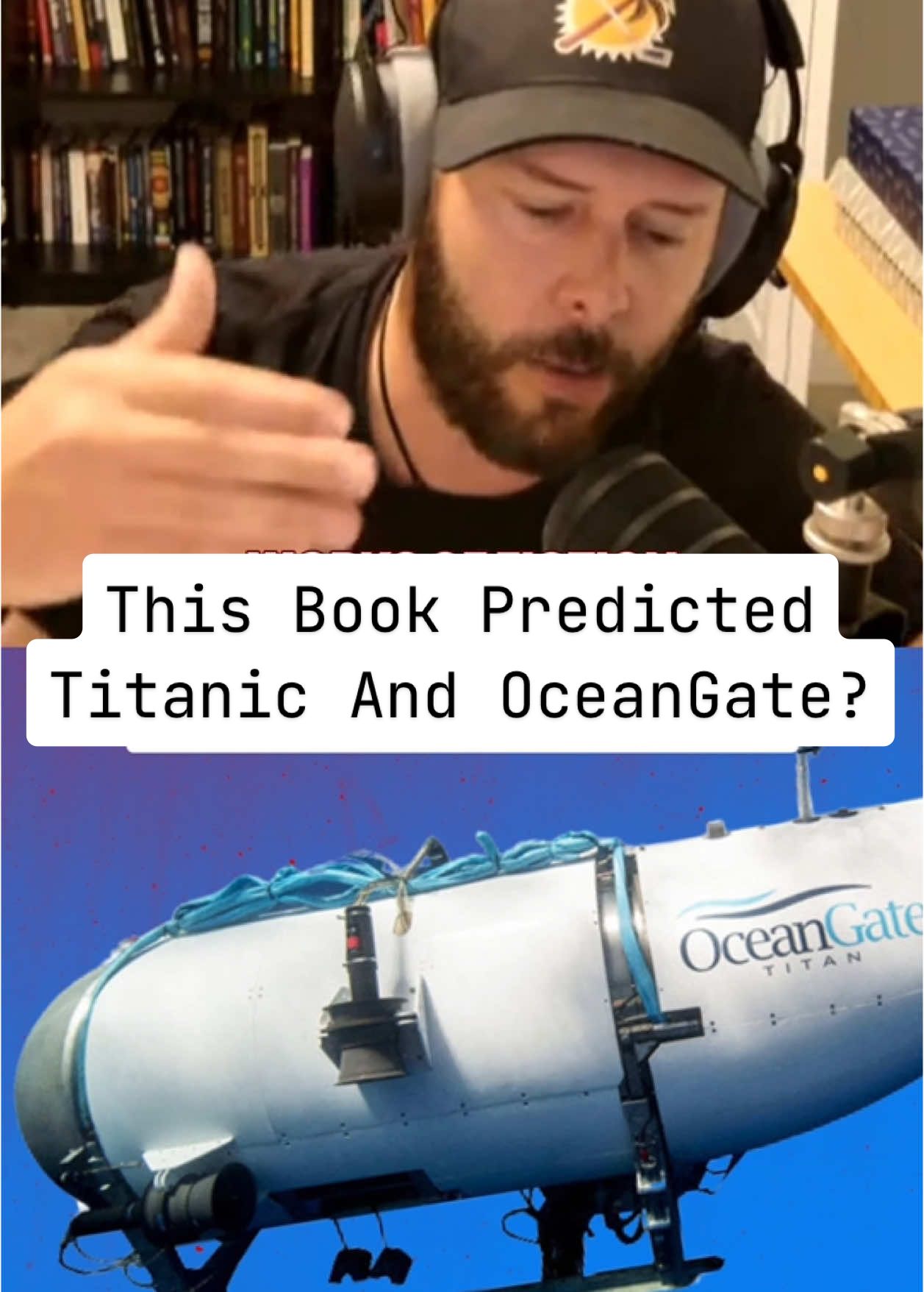 Did this book predict the Titanic and OceanGate events? Listen to the full episode wherever you get your podcasts! Gary Fraughen | Occult Control, Constructed Culture, & Hidden Codes of the Power Pyramid on “The Higherside Chats”. #thehighersidechats #deeptalks 