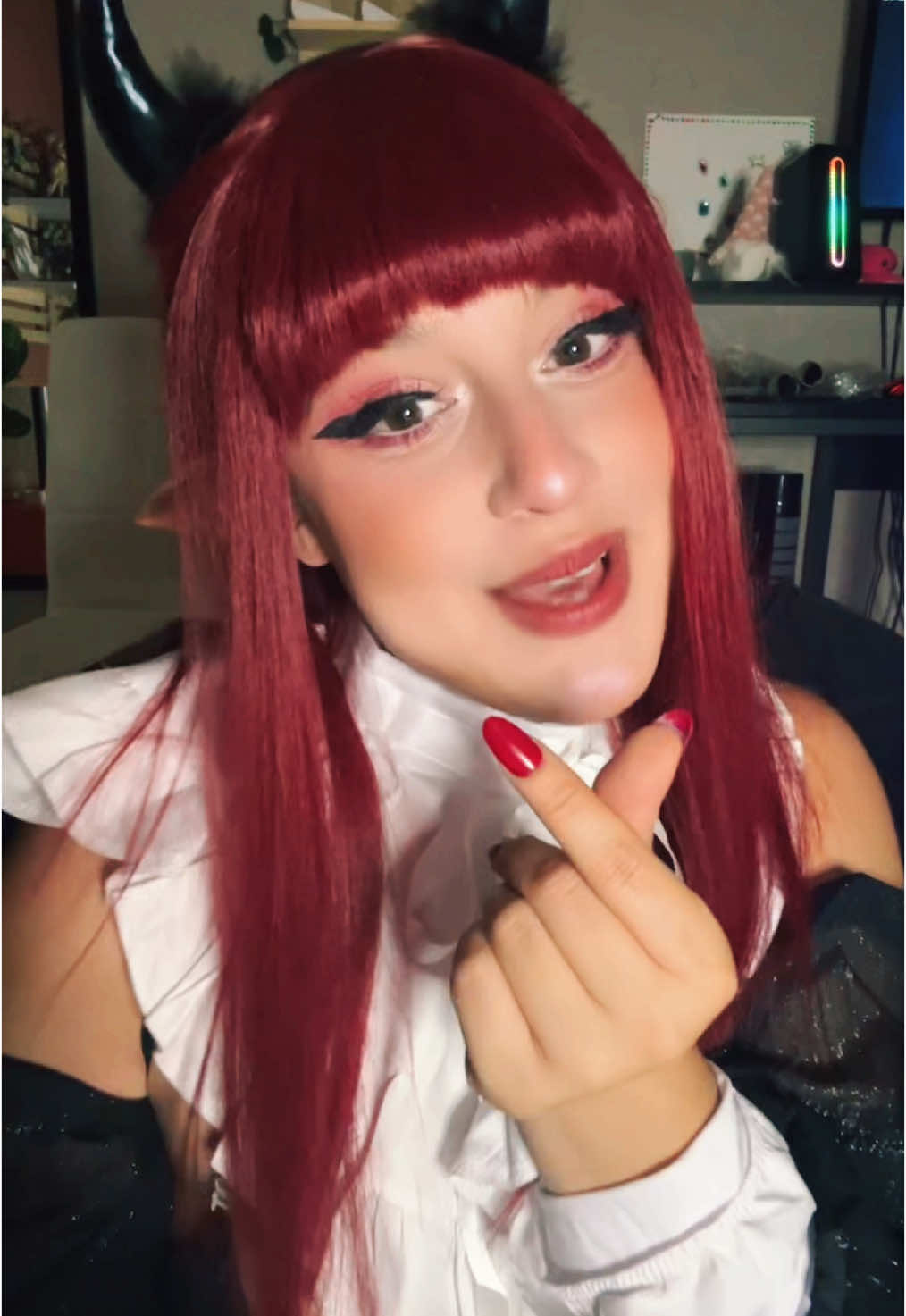 Love you🫶🏻🌸  #rizukyun #mydressupdarling #cosplay #rizucosplay #mydressupdarlingcosplay #newcosplay #rizukyuncosplay 