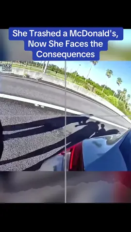 She Trashed a McDonald's, Now She Faces the Consequences #cops #copsoftiktok #police #policeofficer 
