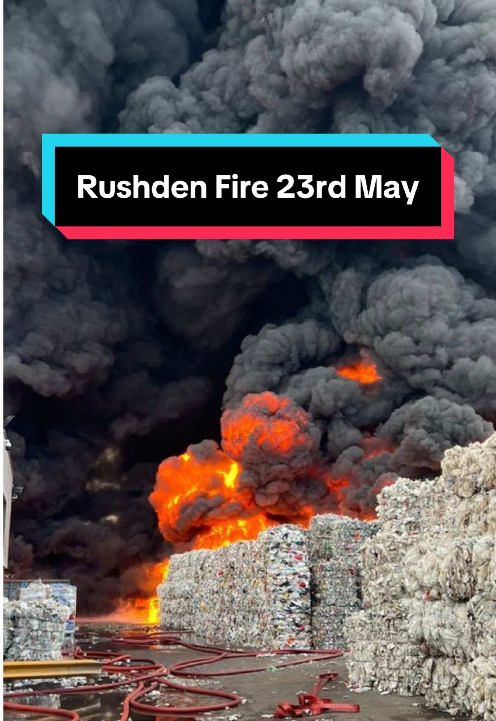 Rushden Fire Today 2025 😳 #northampton #northamptonshire #rushden #fire #majorincident 