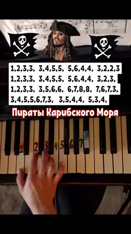 Pirates of the Caribbean piano tutorial как легко сыграть Пираты Карибского моря на пианино легко #piratesofthecaribbean #pianotutorial #piano #фортепиано #pianocover #ноты #пианинолегко #пианинопоцифрам #пианинопросто #пианино #pianonotes #tictok #viral 
