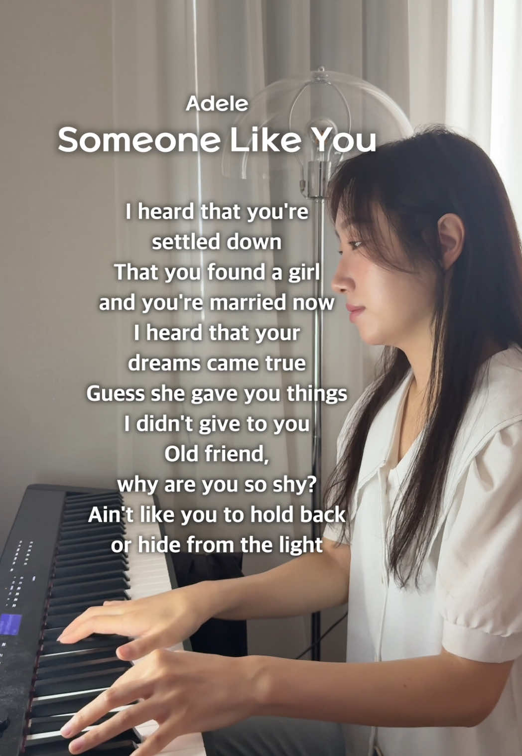 Never mind i’ll find someone like you @Adele Access #someonelikeyou #adele #piano #lyrics #karaoke #duetwithme #singing #singalong #pianokaraoke #sweeneypiano #sweeney #sing 