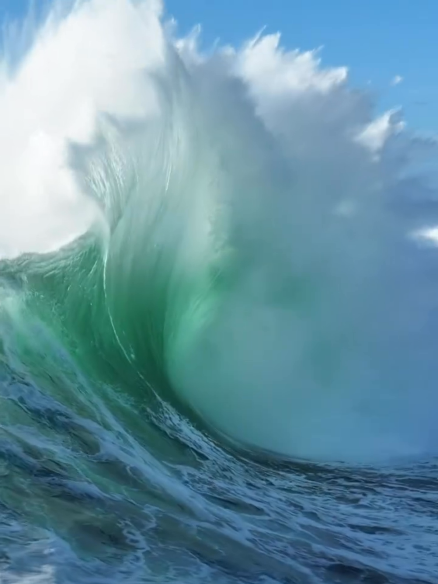 Backwash said: not today 😅 ( 🎥 @skymonkey_5 ) #Unreel #Extreme #Surfing #Wipeout #kookslams