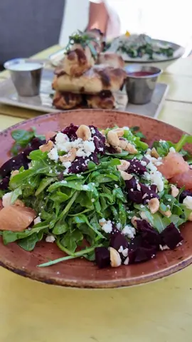 📍Homegrown Tap & Dough – Denver, CO ✨ Best Lunch Special in Town ✨ If you’re in Denver and haven’t taken advantage of Homegrown’s weekday lunch special — you’re missing out. Monday through Friday from 11AM to 2PM, you can grab any individual pizza + a salad of your choice starting at just $14.50. Dine-in only, and totally worth it. We started with the Pepperoni Rolls for the table (highly recommend), then I ordered the Roasted Beet Salad (which they said was the small salad… but it was so much bigger than expected!) and the Pigs & Pears Pizza — a dream combo of roasted squash, pears, arugula, parmesan, and a balsamic drizzle. Sweet, savory, and the perfect lunch size. 🔥 Pro Tip: This lunch combo is perfect if you're exploring Wash Park or need a cozy midday bite with craft beer vibes and rustic ski lodge charm. @homegrowntapanddough #DenverEats #HomegrownTapAndDough #DenverPizza #WashParkEats #LunchSpecialDenver #PigsAndPearsPizza #RoastedBeetSalad #WhereToEatInDenver #ColoradoEats