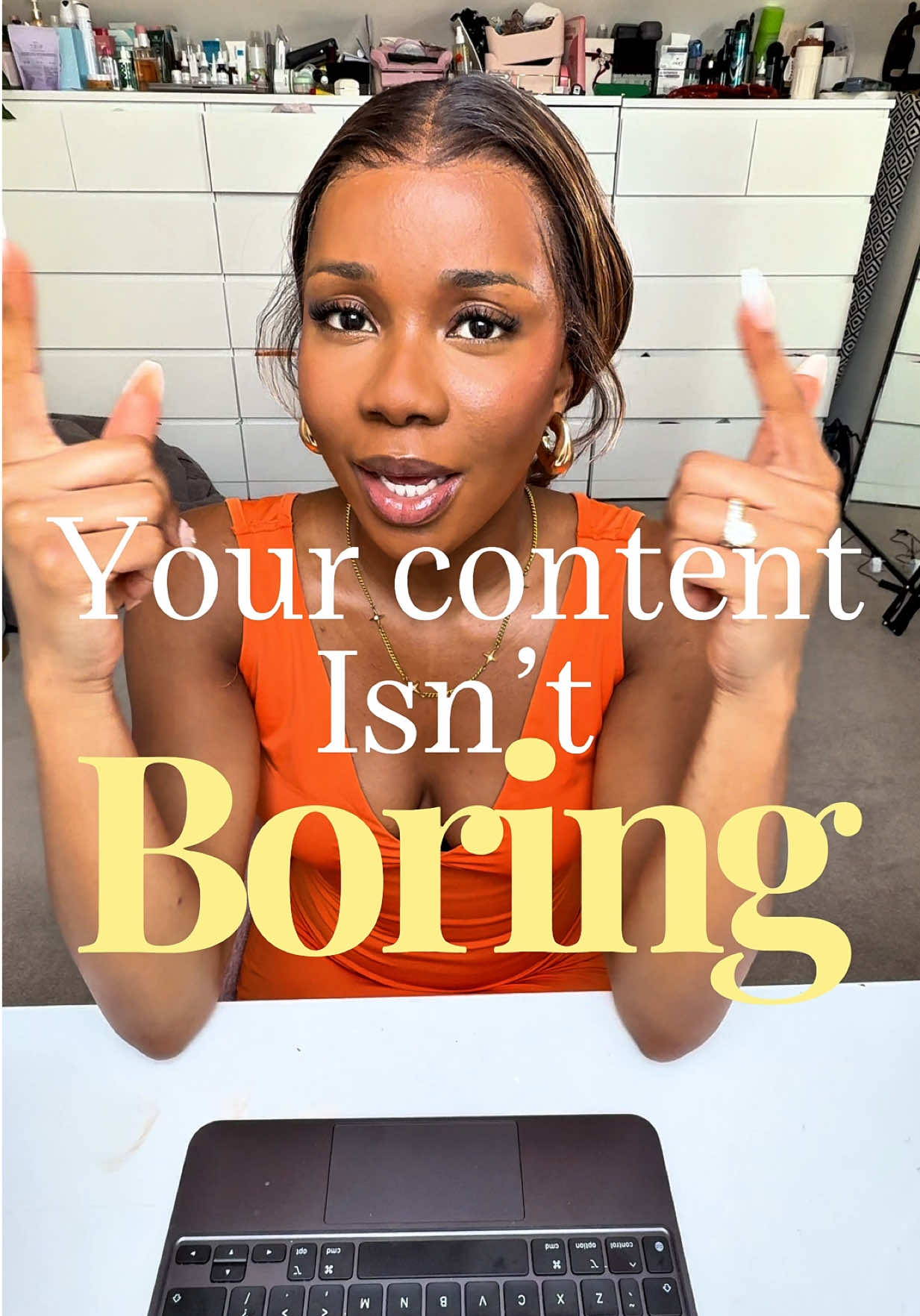 Your content might be boring but you can make it interesting with different camera angles and all you need is your phone and a tripod 💖 Save this for your next filming day! ✨ #ContentCreationTips #CameraAngles #FilmingWithPhone #CreatorTips  #VideoEditingTips #DIYFilming #ContentCreatorUK #capcut, #tutorial, #filters, #aesthetic, #videocreating 