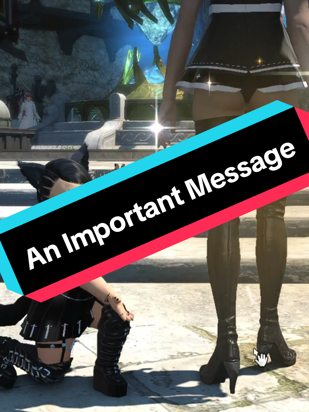 Spunkie has a message your you, you waffle caked booty! #lalafel #lalafells #ffxiv #ffxivonline #ffxivcommunity #ffxivtiktok #ffxivtok #lalafellforlife #fyp #foryoupage 