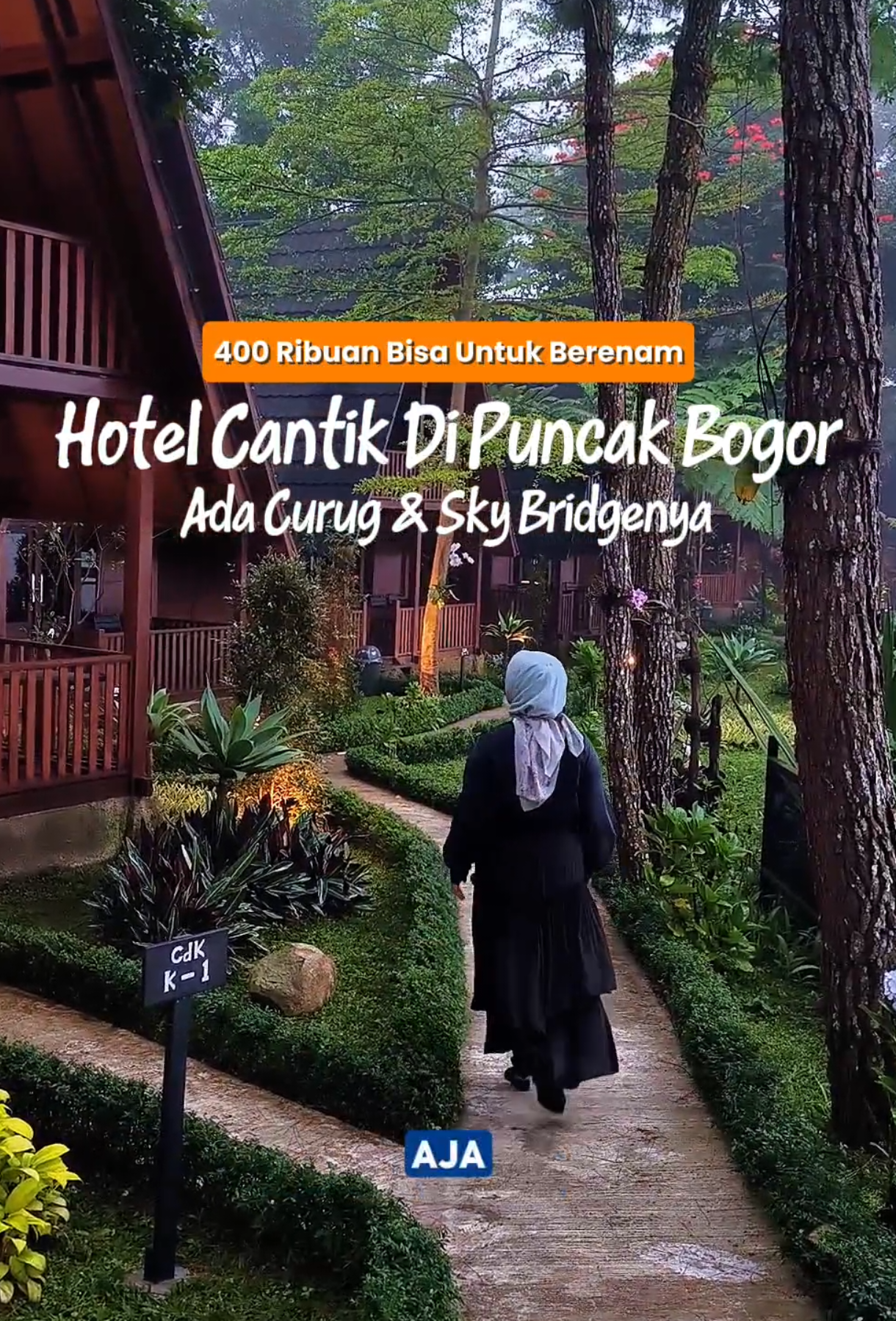 Cobain nginep disini apalagi kalau ramean karena per kamarnya bisa sampai 6 orang. Bookingnya dengan klik tag lokasi hijau yaaa 🥰✅ #JelajahHepi #campdekatarina #puncakbogor #hotelpuncakbogor #staycation #bogor #hotelmurah #liburanhemat 