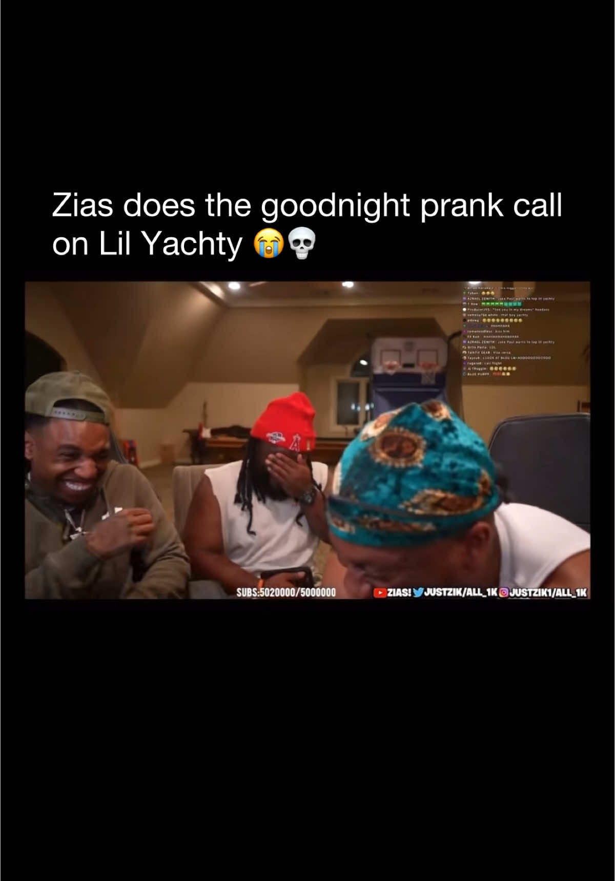 #Zias & #Blou prank called #LilYachty to say goodnight and he ended up hanging up on them‼️😭 How would y'all react if your homeboy called you to say this⁉️🤔 #RapTV #ZiasnBlou #LilBoat #Yachty 