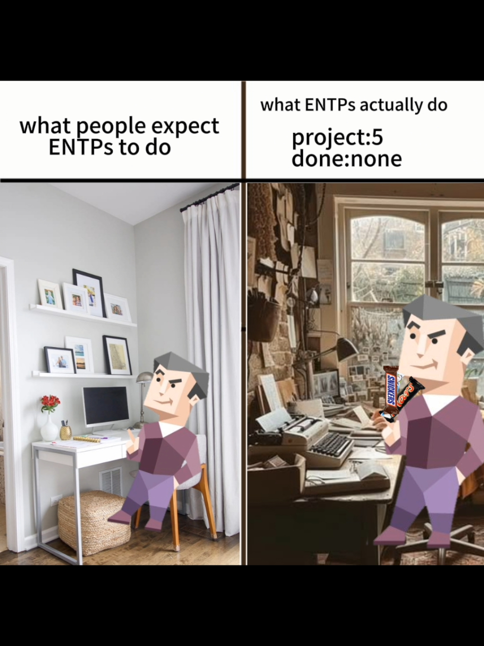 Entps are pure mess💀 #edit #mbti #MBTI #fy #funny #hipic #capcut #fyp #mess #untidy #Entp #entp #ENTP 