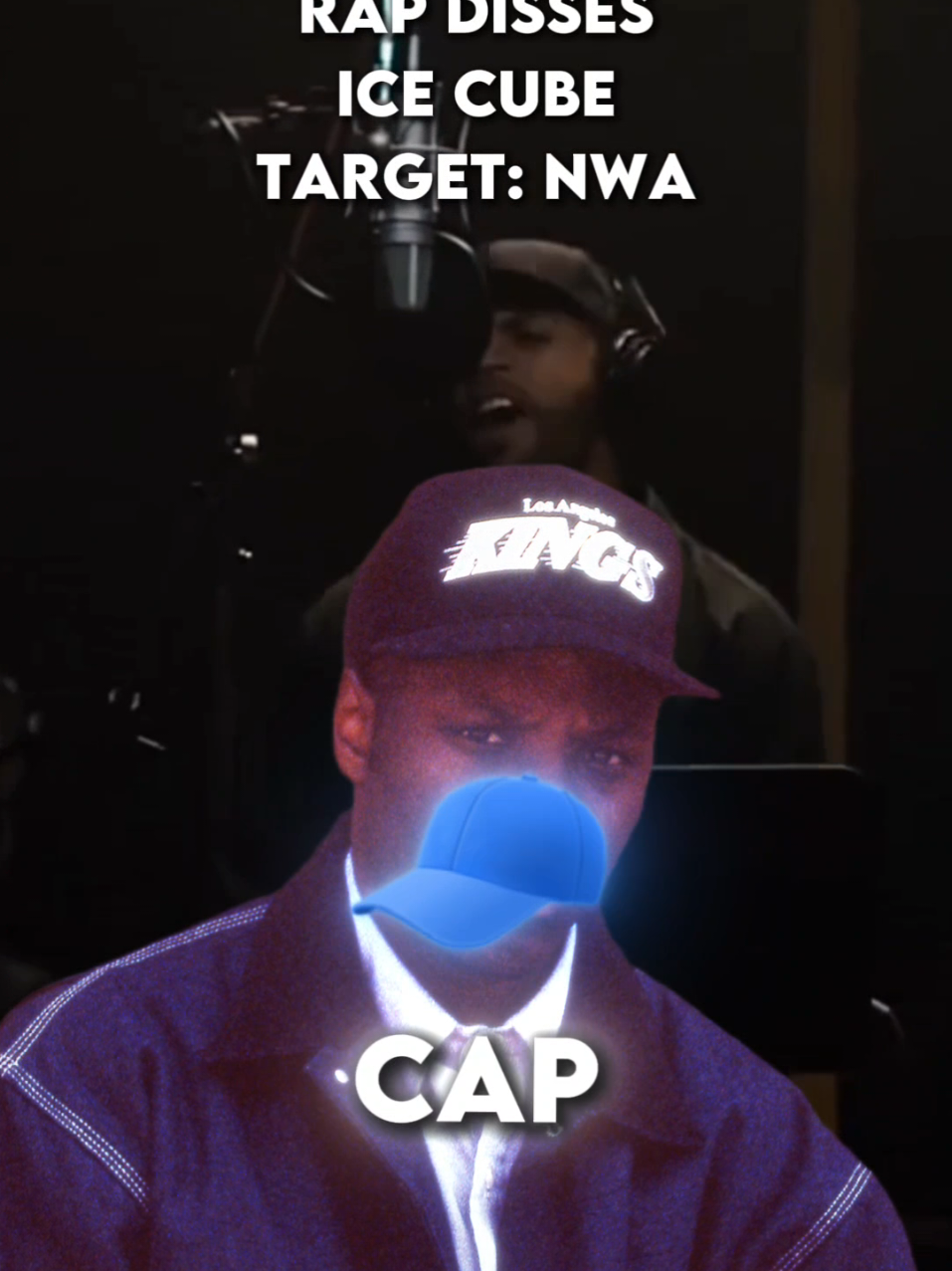 Replying to @ckbruinfan Rap Disses: Ice Cube continues his endless barrage of disses towards former groupmembers of NWA in his track No Vaseline #rap #icecube #nwa #drdre #eazye #mcren #novaseline 