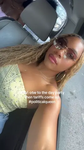 When tariff talk comes up lol #politicstiktok #ubertalks #fridayfun #mdw 