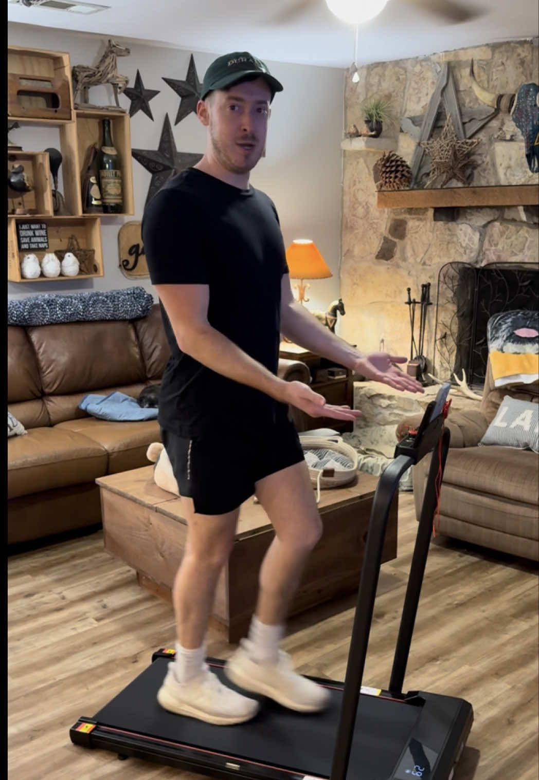 I am going to get 10,000 steps every day with this UMAY 2 in 1 walking pad treadmill. BET. I love this thing fr #UMAY #walkingpad #treadmill #walkingpadathome #walkingpadtreadmill #steps 