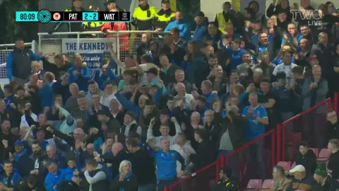 𝟐-𝟐 𝐚𝐭 𝐑𝐢𝐜𝐡𝐦𝐨𝐧𝐝 𝐏𝐚𝐫𝐤!!! Conan Noonan fires in the equaliser! The on-loan Shamrock Rovers man shushes the Saints support! #LOI #WaterfordFC