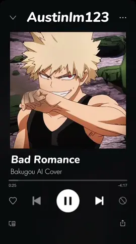 Bakugou cantando Bad Romance (Cover IA) #fyp #bakugou #badromance #aicover #bnha  #bokunoheroacademia #bnha #fypviral #viral