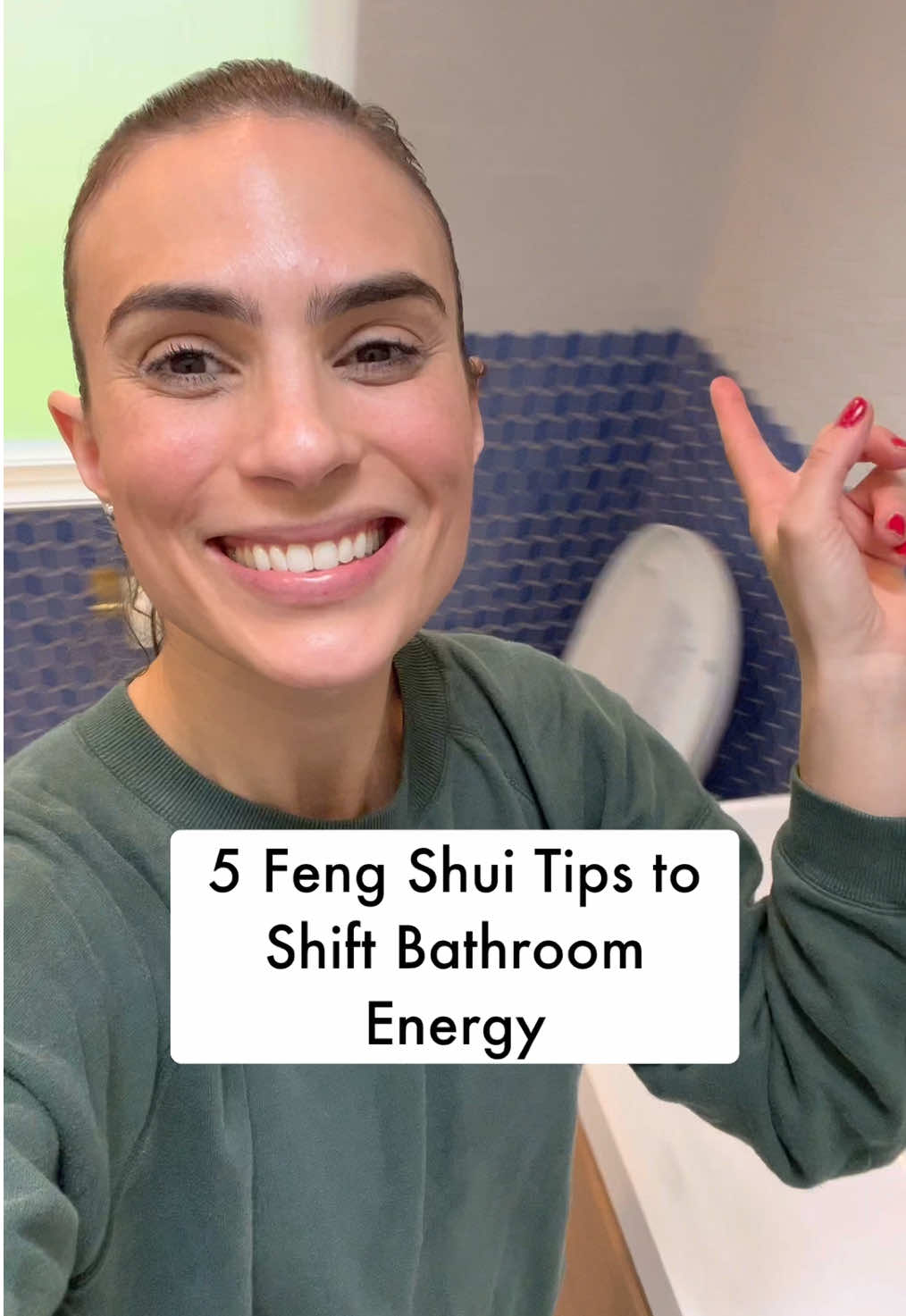 Feng shui tips to shift bathroom energy! @simplehuman #fengshui #bathroom #Home #fyp #fyppage #tidy #declutter #energy #simplehuman