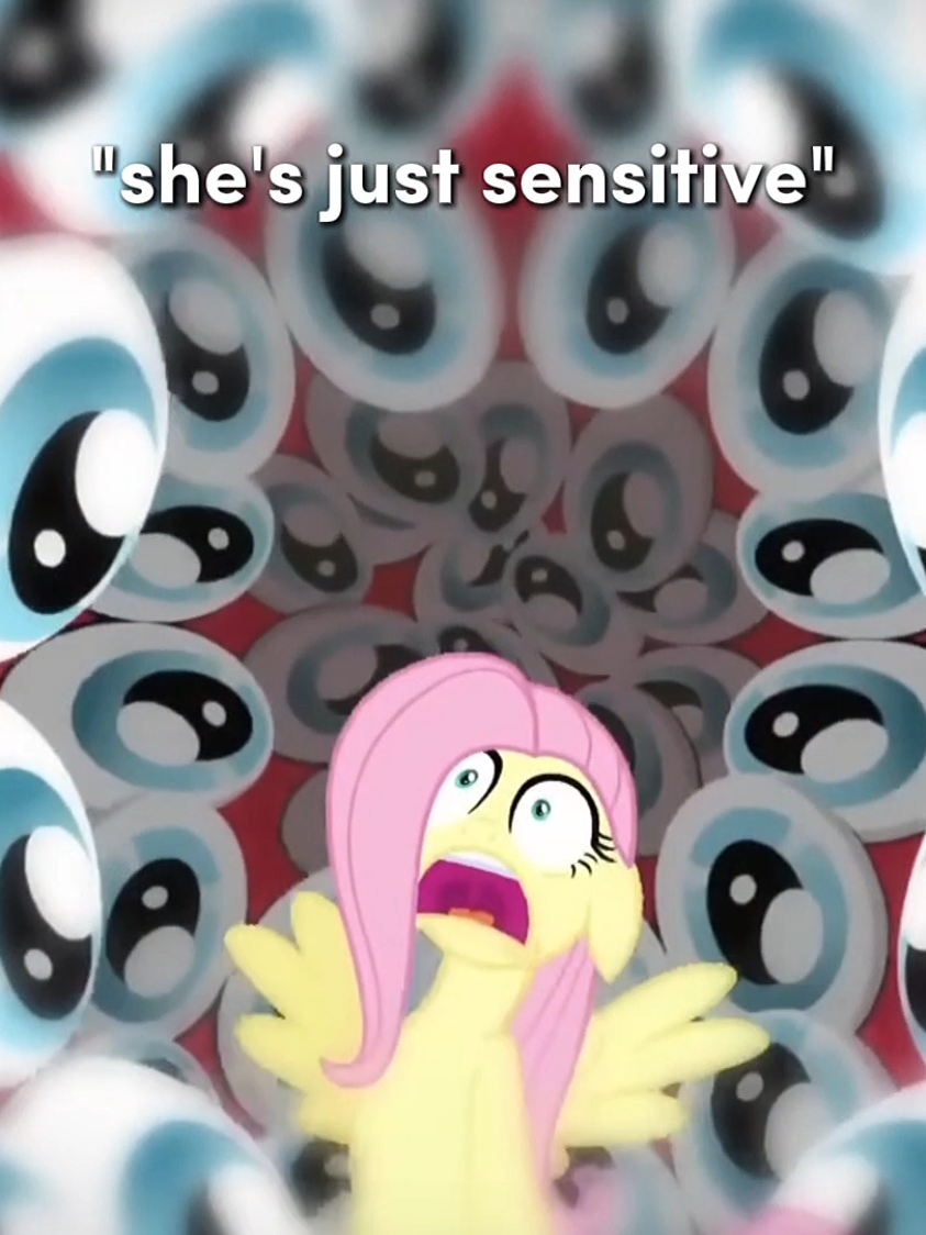 I feel like the reason people don't like her is because they don't understand her #fluttershy #mylittlepony #fyp#socialanxiety #foryou#fluttershy#mlp#anxiety#mlpfandom#fluttershy#foryou#mlp#sad#edit