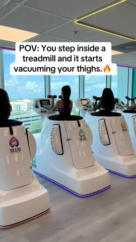 Meet the Vacutherm — the treadmill that does more than cardio . 🔥 📞(305)399-2040 #miamibodyspace #miami #infrared #biohack #athletes #Fitness #infraredfitness #vacutherm #treadmill 
