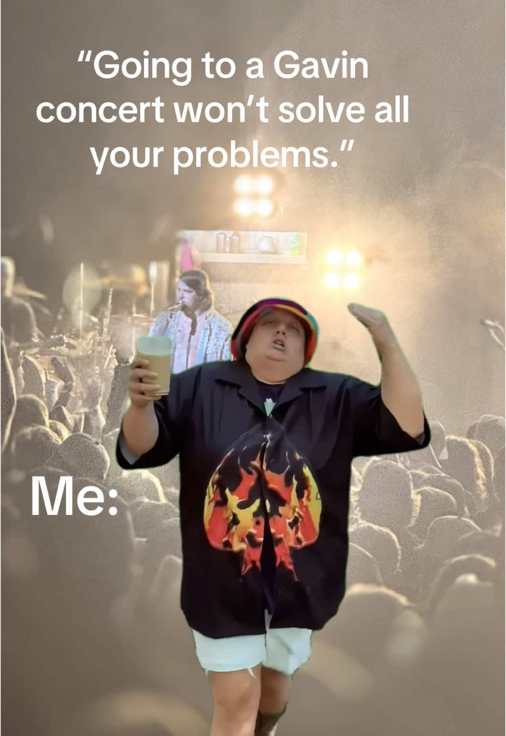 What can I say…. He puts on a good show 🤷🏻‍♀️🤣 #freegavin @GavinAdcockMusic #MemeCut #gavinadcock #concertoutfit #detroit #fypシ #gavin #fyp #goodtimes #beer #MemeCut #MemeCut #MemeCut #MemeCut #Meme #MemeCut 