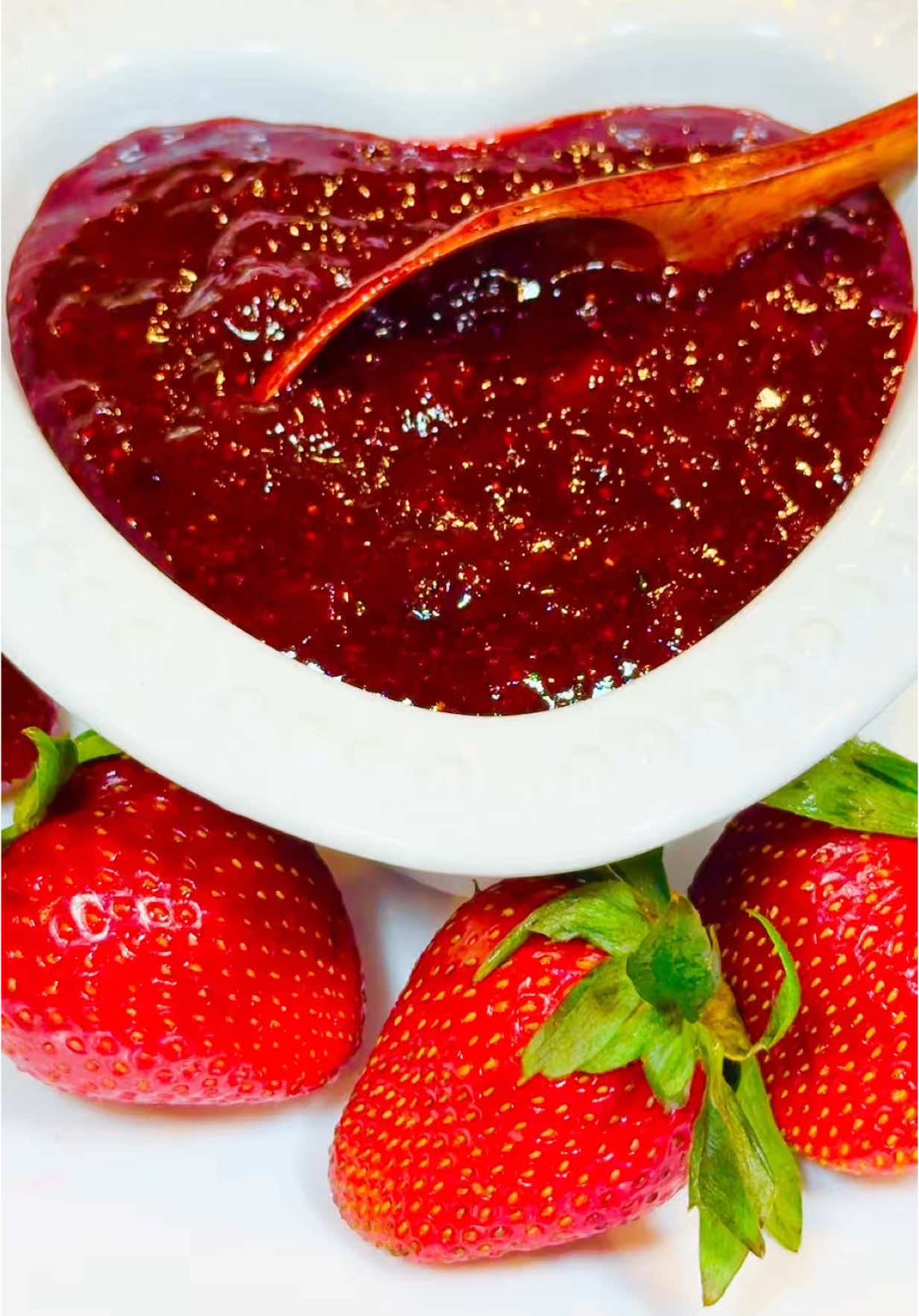Sweet, Simple, Strawberry Jam! #strawberry#jam#Recipe#foryoupage 