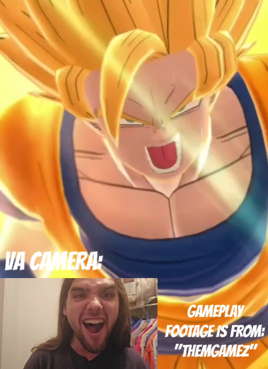 Goku's Transformations from Raging Blast 2 | Fandub | #impression #goku #ragingblast #ragingblast2 #voiceover #voiceactors #VA #rawr #scream (No Ai was used in the making of this video)