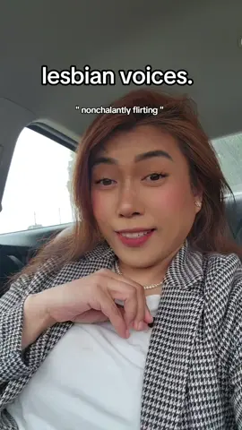 Her voice is giving ‘I won’t ruin your life, but I’ll make you question it #lesbianvoice #lesbianvibes #lesbiansover30 #wlwlesbian #wlwtok #wlwrelationship #lesbianflirt #lesbianastiktok #masclesbain #masclesbiansoftiktok #femmesoftiktok 