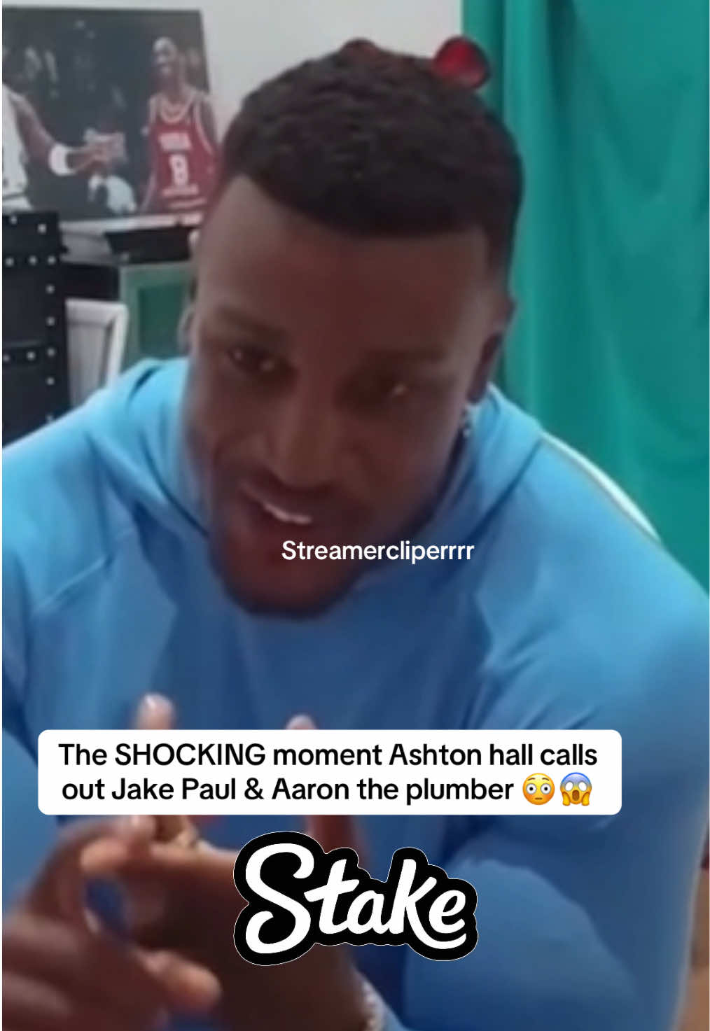The SHOCKING moment Ashton hall calls out Jake Paul & Aaron the plumber 😳😱#adinross #ashtonhall #fyp #loganpaul 